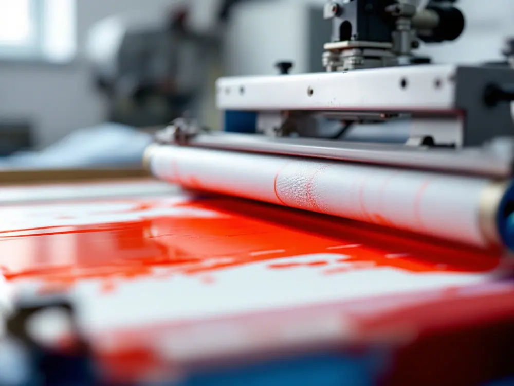 Screen & heat-transfer print